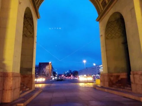 Triumphal Gate Stock Photos