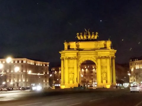 Triumphal Gate Foto stock