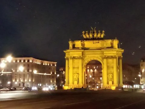 Triumphal Gate Foto stock