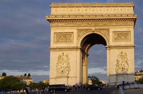 Triumphbogen Paris arc-de-triomphe, paris, Copyright: xZoonar.com/HxLandsh... Stock-Fotos