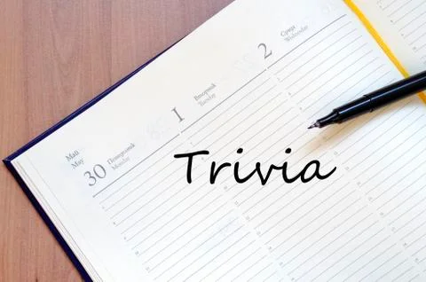 Trivia concept Stock Photos