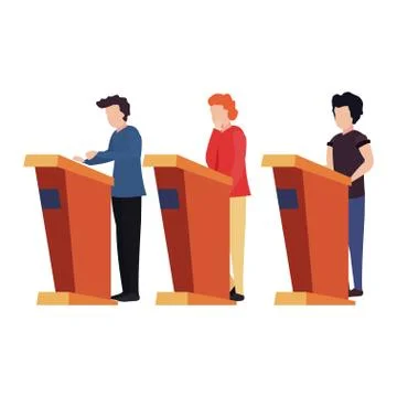 Trivia night design Illustrazione stock