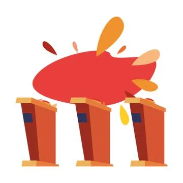 Trivia night design Stock Illustration