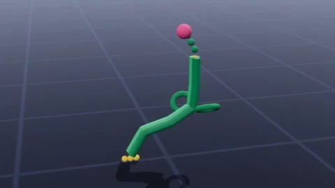 Trna molecule molecular biology 3d loop 3D animation seamless loop Stock Footage 341733782