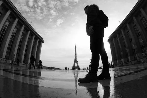 Trocadero Paris 스톡 사진