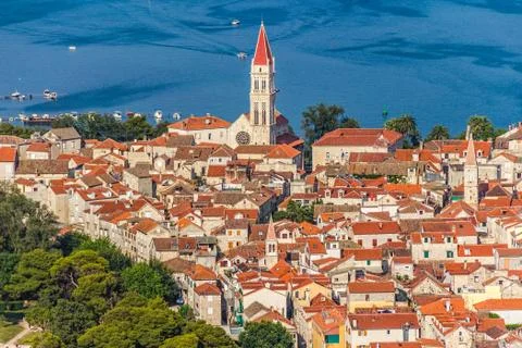Trogir old town Stock Photos