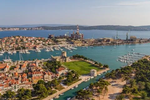Trogir old town Stock-Fotos