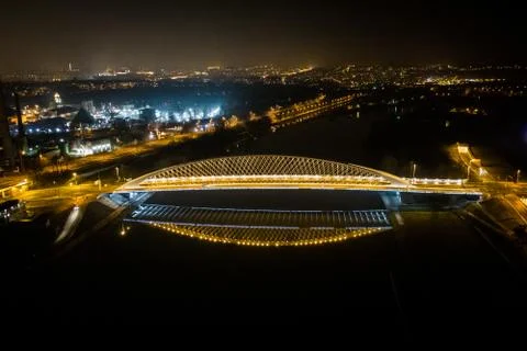 The Troja Bridge Foto stock