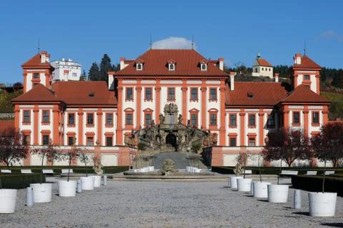 Troja Palace Stock Photos