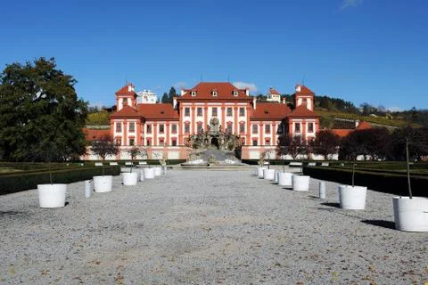 Troja Palace Stock Photos
