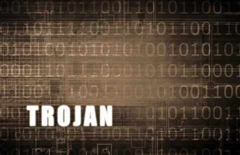 Trojan Horse Attack Stockillustratie