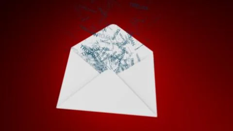 Trojan virus. E-mail virus. attack via the global network.. 스톡 일러스트