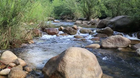 Trok Nong waterfall Stock Footage 55748705