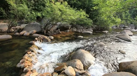Trok Nong waterfall Stock Footage 55749847