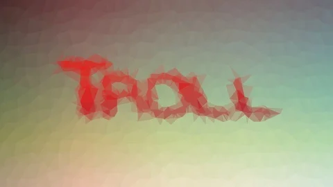 Troll fade modern tessellating looping pulsing polygons Stock Footage 109241840
