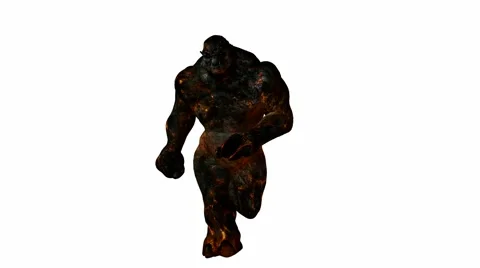 Troll Running Stock Footage 942314