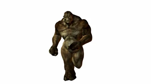 Troll Running Stock Footage 942331