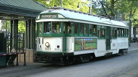 TROLLEY 12 Stock Footage 11146077