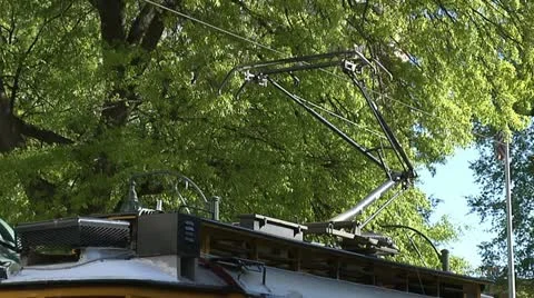 TROLLEY 2 DEPARTS Stock Footage 11145926