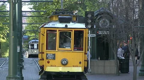 TROLLEY 7 Stock Footage 11146010
