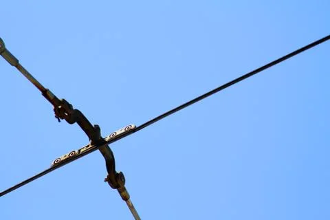 Trolley cable Stock Photos