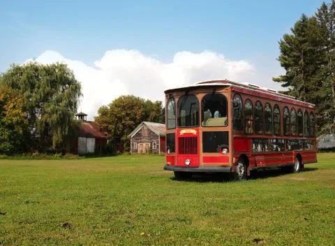 Trolley car Stock Photos