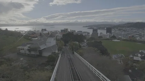 Trolley Cityscape 4k Video stock 124508922