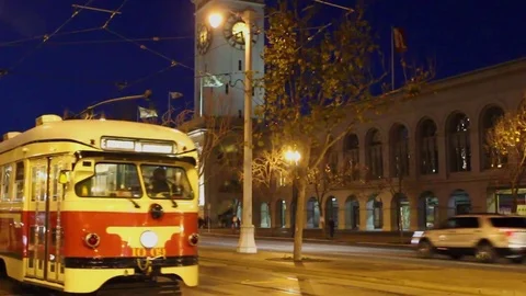 Trolley Stock Footage 71159943