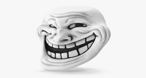 Trollface ~ 3D Model ~ Download #90872410 | Pond5