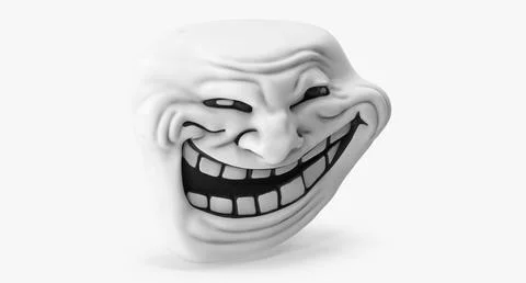 Trollface ~ 3D Model ~ Download #90872410 | Pond5