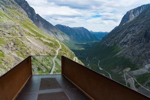 The trolls path viewpoint Stock Photos