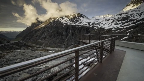 Trollstigen Visitor Centre Stock Footage 87772304