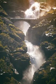 Trollstigeveien Stock Photos