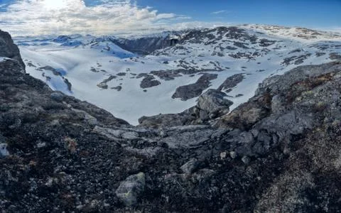 Trolltunga, Norway Stock Photos