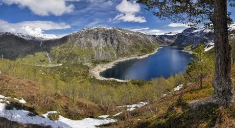 Trolltunga, Norway Stock Photos