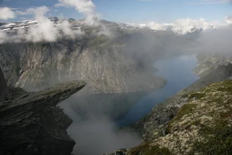 Trolltunga - Norway 写真素材