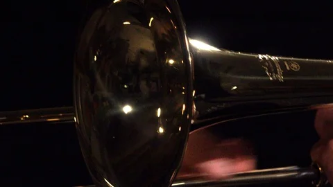 Trombone Close Up Video stock 111948276