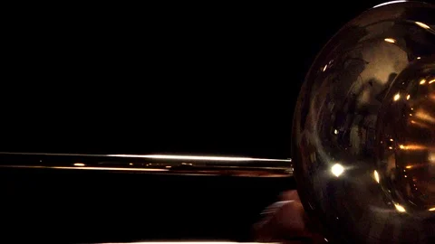 Trombone Close Video stock 111952587