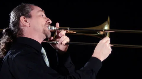 Trombone Stock Footage 30535140