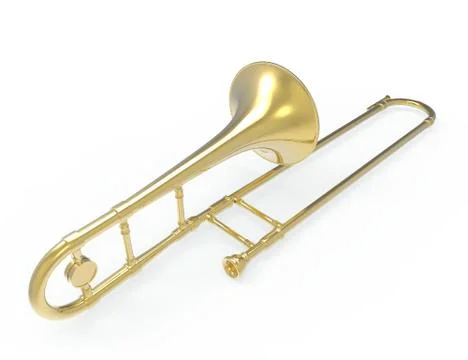 Trombone Stock Illustration
