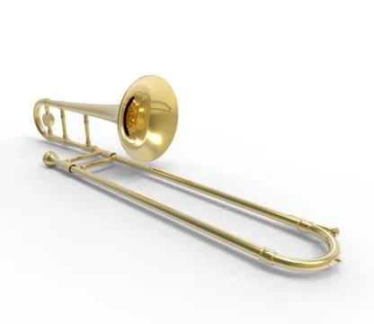 Trombone Stock Illustration