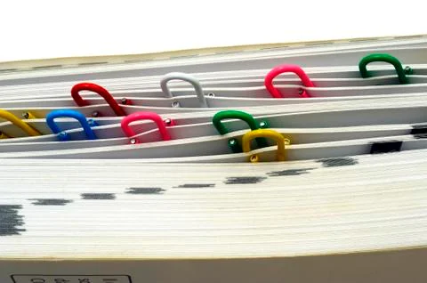 Trombones of office Stock Photos