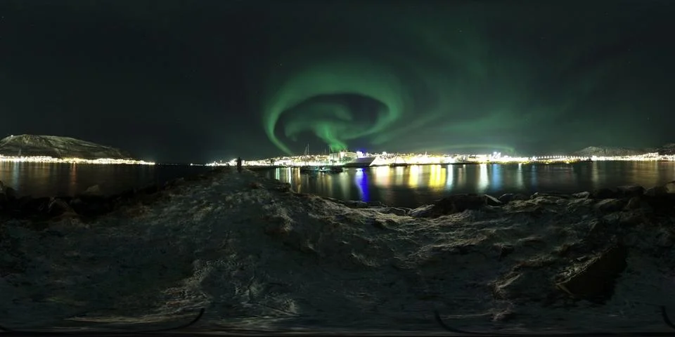 Tromso / Norway 360VR Stock Photos