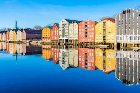 Trondheim, Norway Foto stock