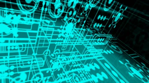 TronTek Cube 動画素材 41717421