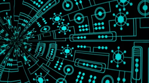 TronTek Wormhole Stockbeeldmateriaal 41718145