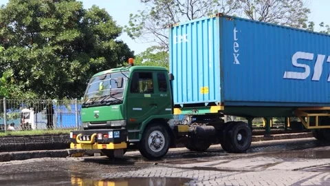 Tronton car Stock Footage 277858731