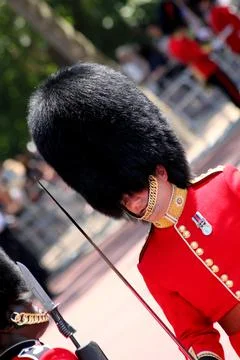 Trooping the colour Stock Photos
