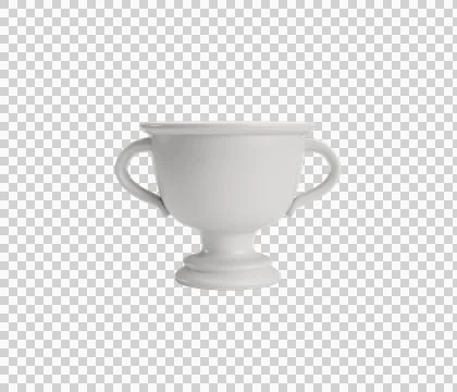 Trophie silver 3d render Stock Illustration