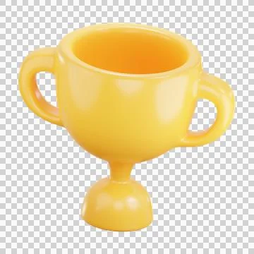 Trophy 3D Illustrations, 3D rendering Stock Illustration